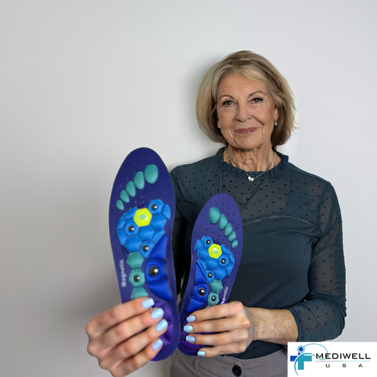 This is how the Mediwell MassageWalk™ Magnetic Acupressure Insoles Have Already Helped Thousands