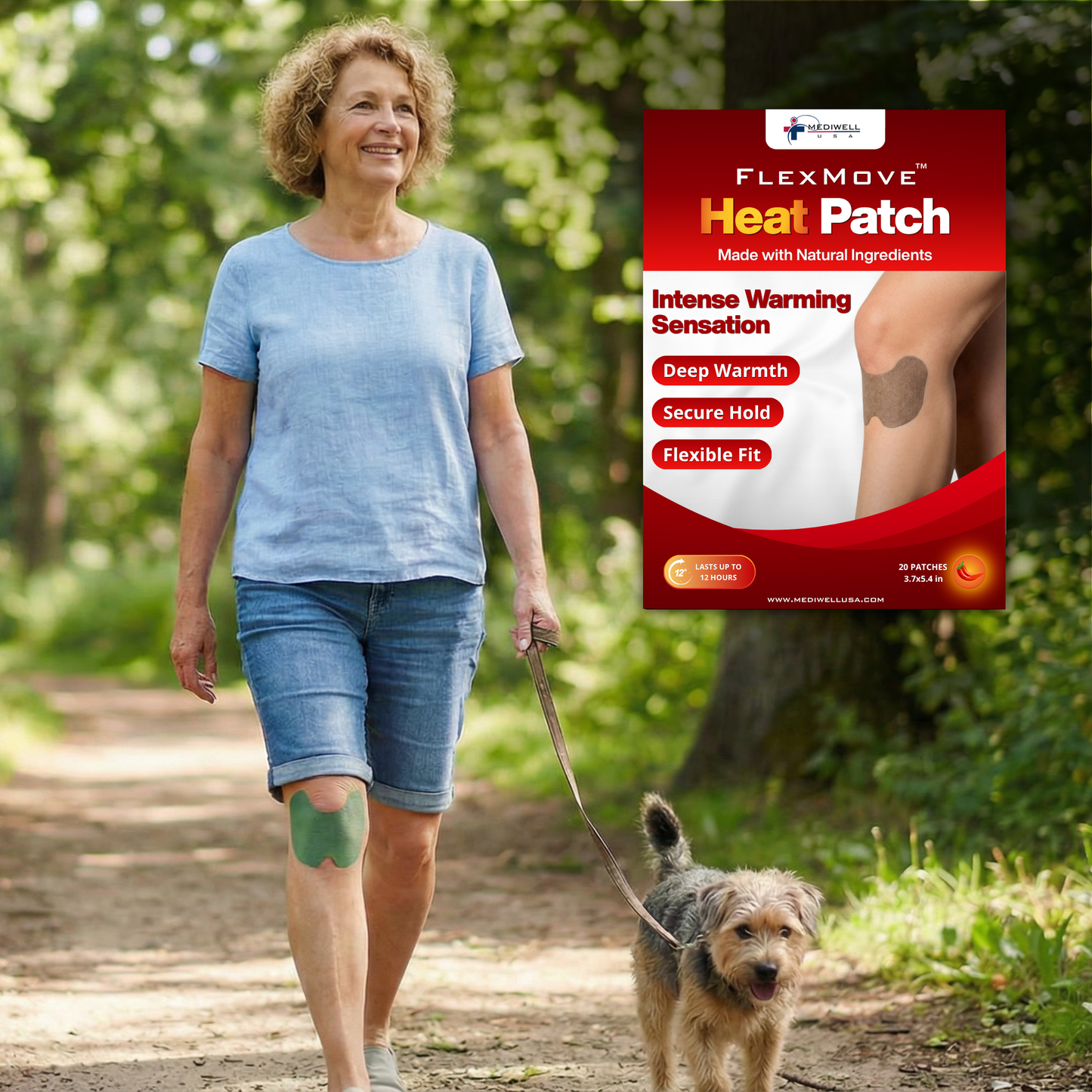 Mediwell FlexMove™ Heat Patch