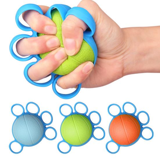 Mediwell GripSphere™ 5-Finger Hand Strengthener & Rehab Ball