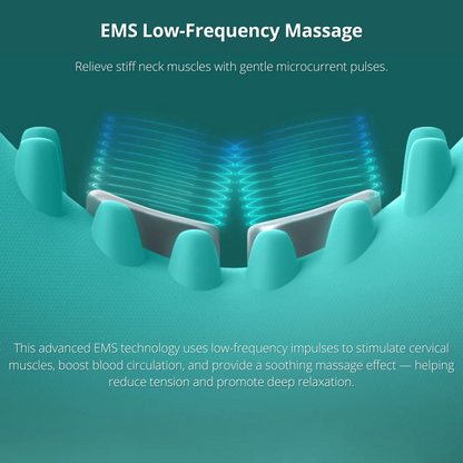 Mediwell Neck Relief Pro™ EMS Heating Cervical Pillow