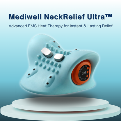 Mediwell NeckRelief Ultra™ – Professional EMS Heating Cervical Pillow