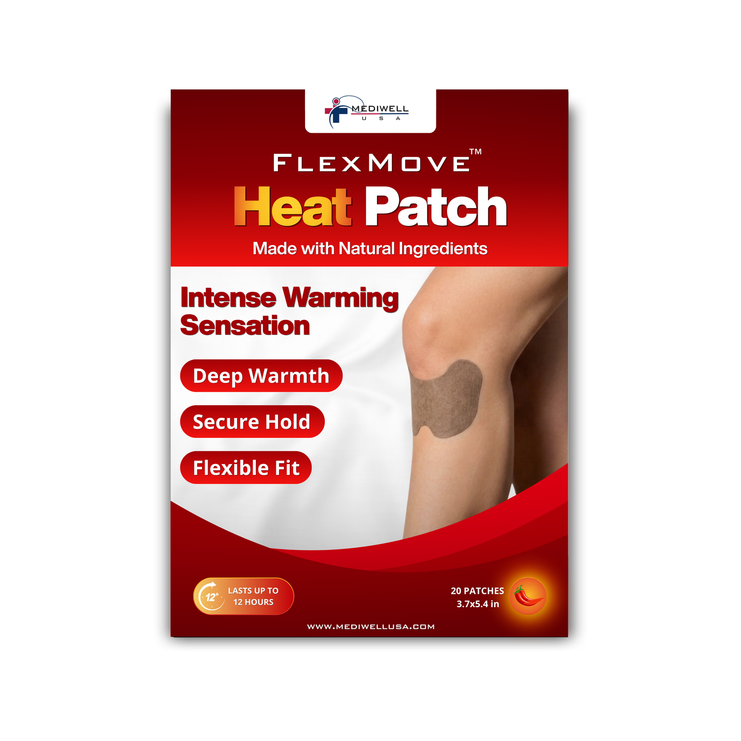 Mediwell FlexMove™ Heat Patch