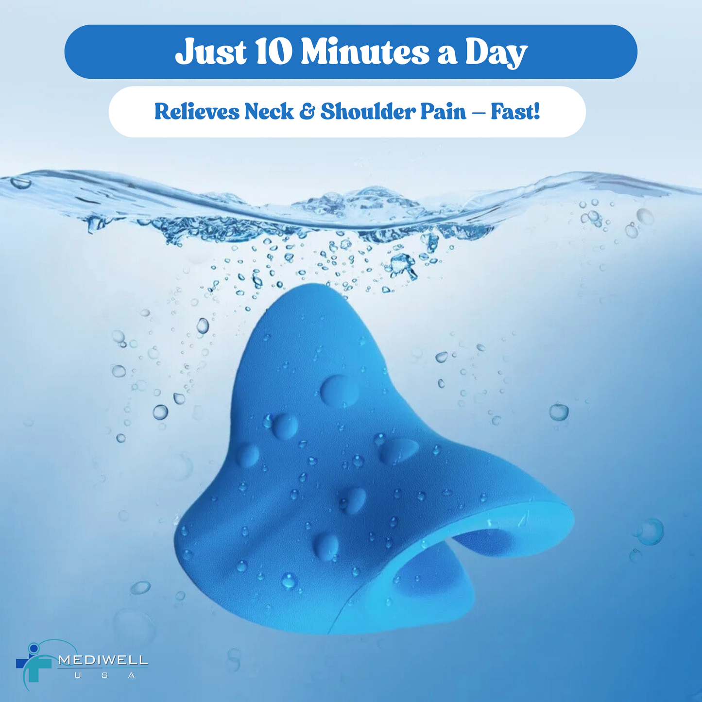 Mediwell ErgoFlex™ Neck Relief Pillow