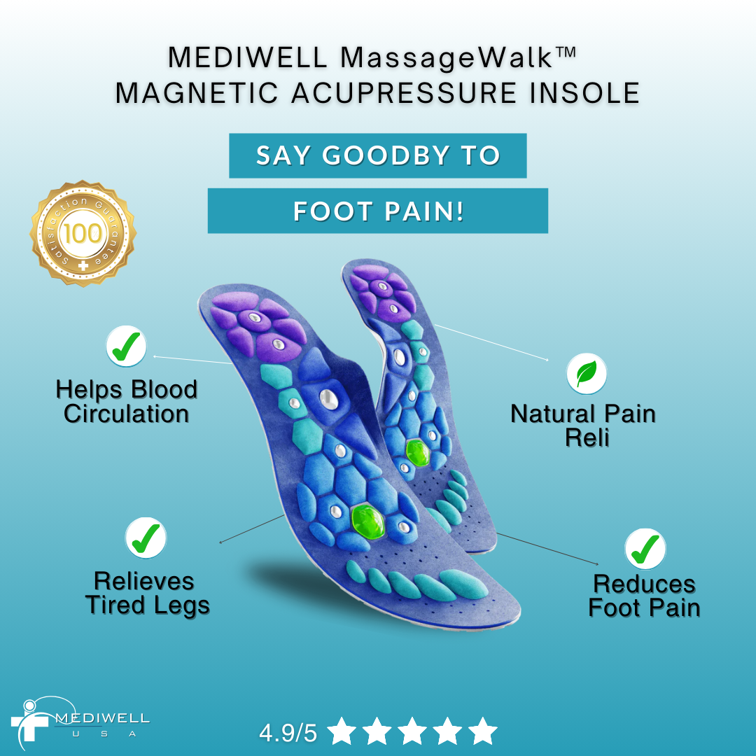 Mediwell  MassageWalk™ Acupressure Massage Insole